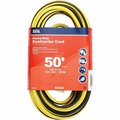All-Source 50 Ft. 14/3 Heavy-Duty Contractor Extension Cord OU-JTW-143-50-YLWS